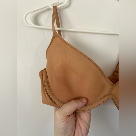 Skims Weightless Scoop Bra 36C Sienna - Picture 3 of 9